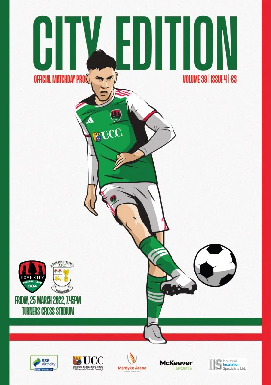 City Edition - CCFC vs Athlone Town (Volume 39, Issue 4) [PRINT VERSION]