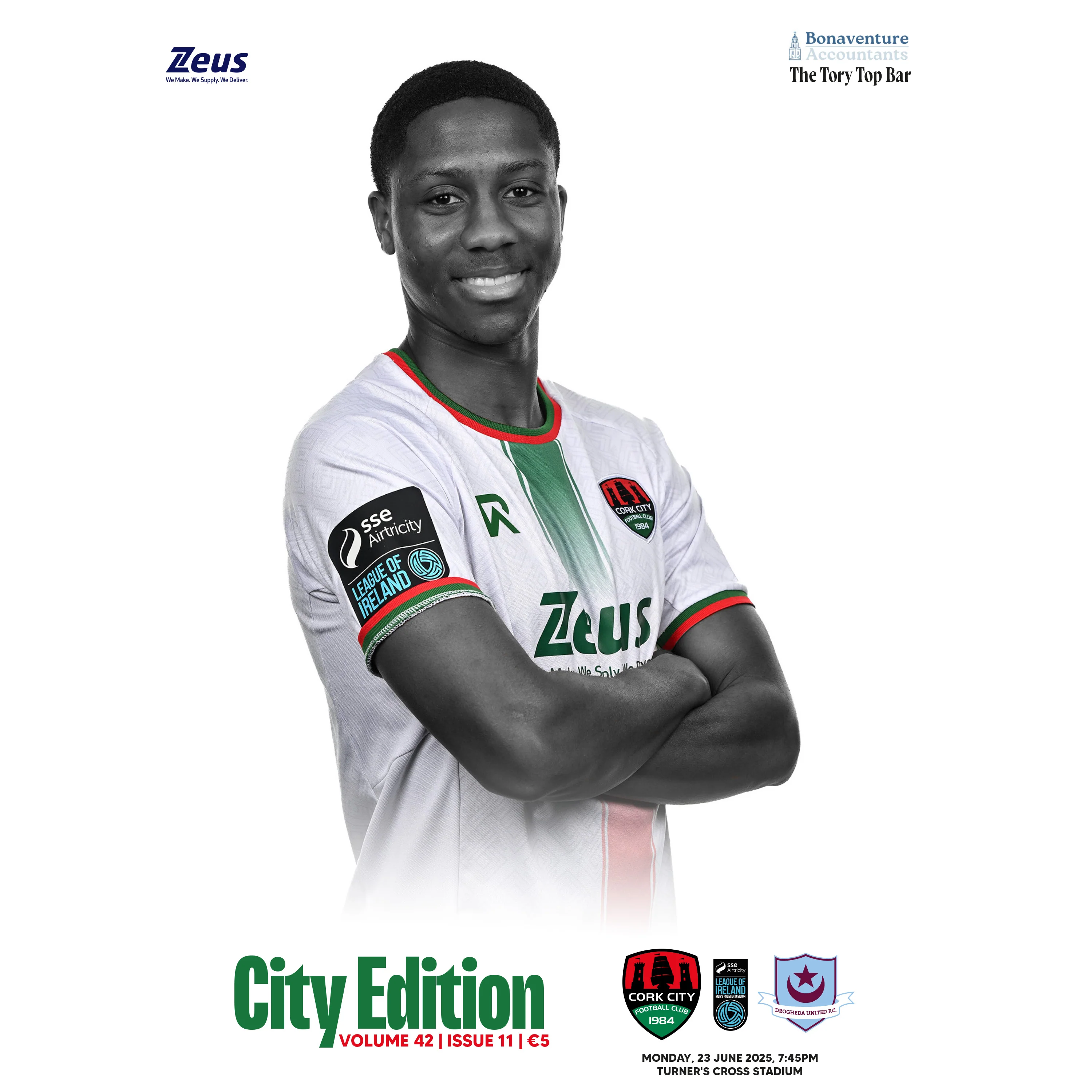 City Edition - City vs Drogheda United (Volume 42, Issue 11) [PRINT & DIGITAL VERSION]