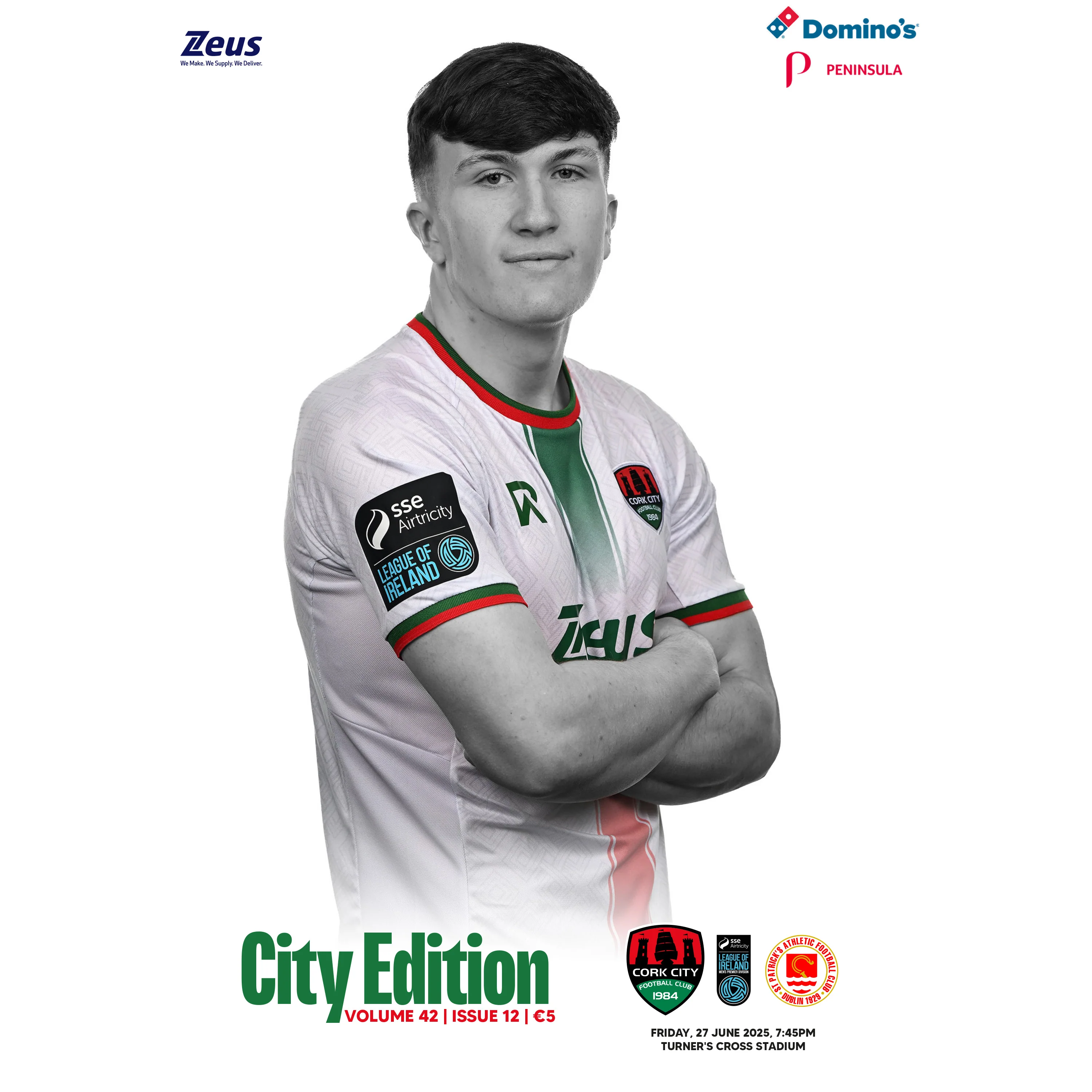 City Edition - City vs St Patricks Athletic (Volume 42, Issue 12)