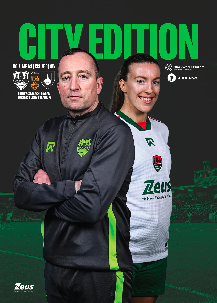 City Edition - City vs Longford Town (Volume 43, Issue 3)